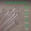 Replacement Straws Compatible with 30 Oz Stanley Quencher ProTour Flip Straw Tumbler with Leakproof Lid -Accessories Set Include 6 Tritan Straws and