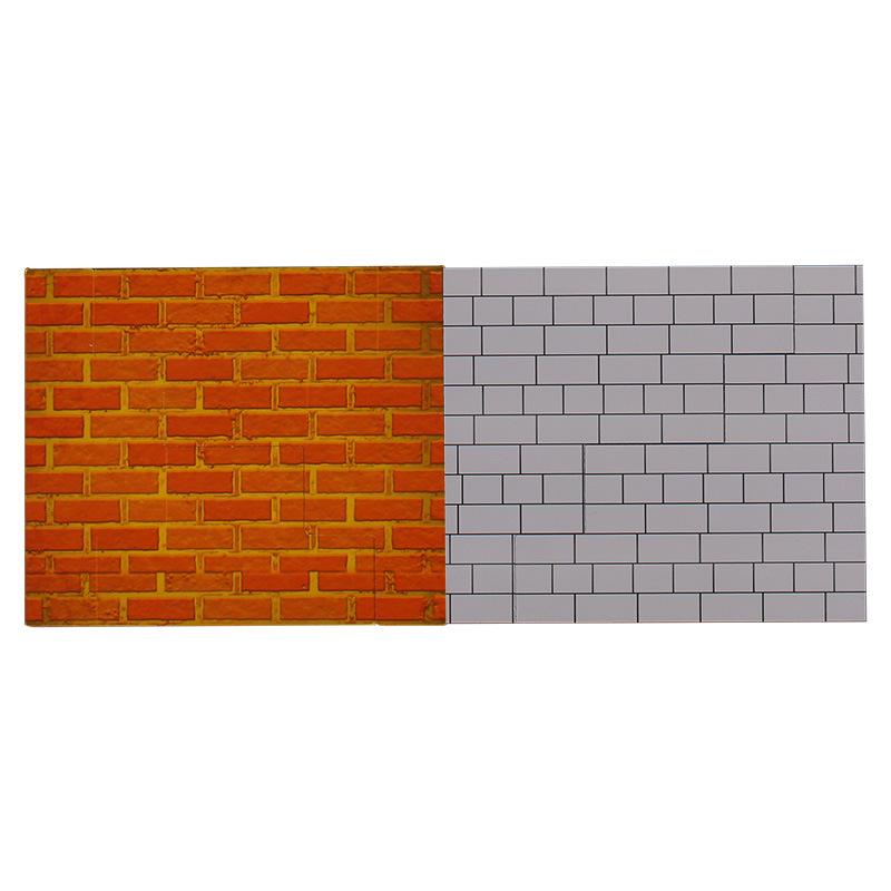 Northern Magic Upgraded Single-Sided Windproof Brick Wall Prop