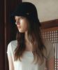 Siyajyu Siac3129 Punched Knit Bucket Hat_Black