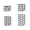 2/3/4/5 Layers A4 Paper Document Storage Box Transparent Plastic Desktop File Sundries Drawer Makeup jewelry Storage Organizer