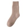 Women's Winter Thickened Velvet Warm Soft Solid Color All Kinds of Casual Tube Socks