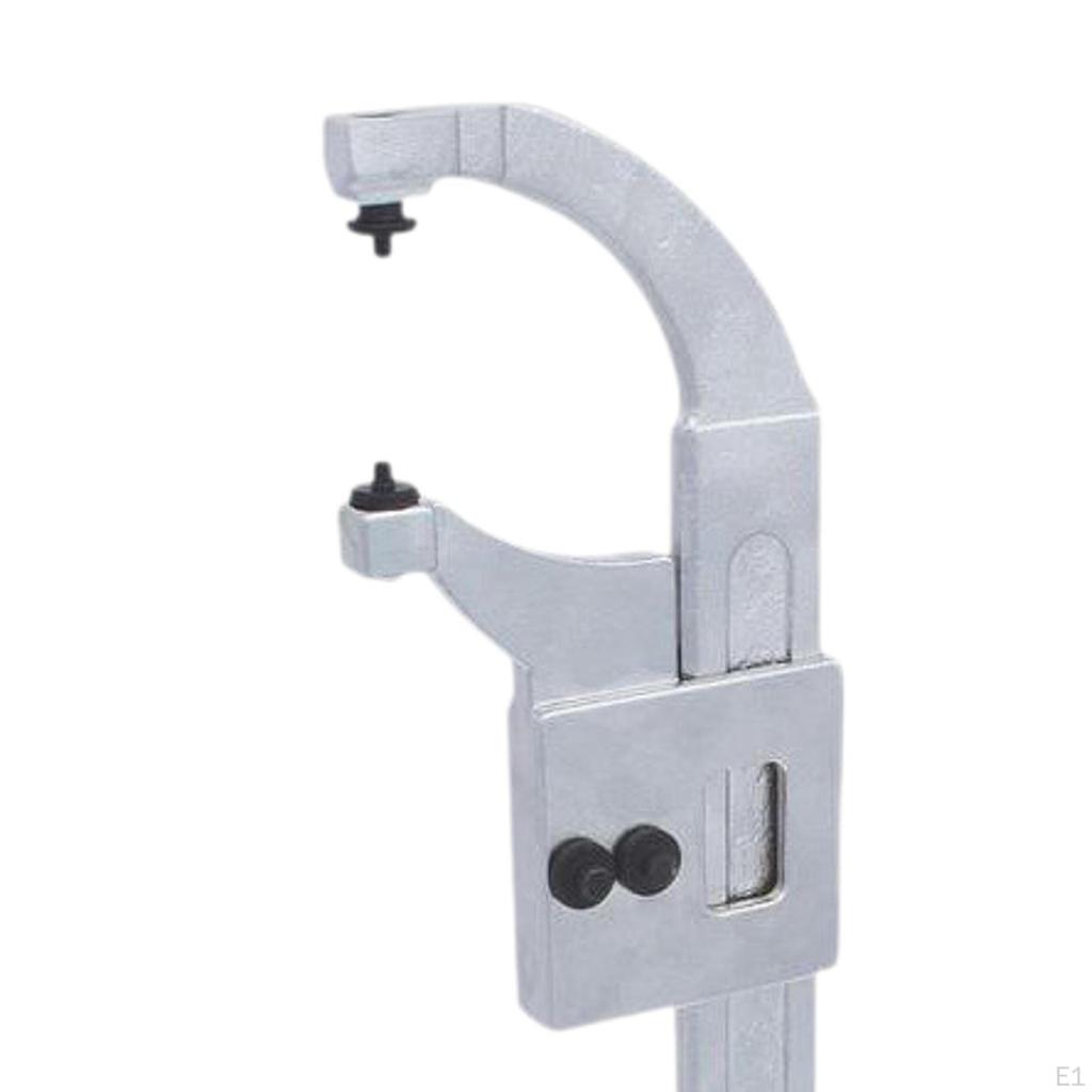 Adjustable Hook Wrench 20mm to 100mm Heavy Duty Wide Jaw Workshop Garage Manual Tool