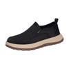 Herren Atmungsaktive Mesh Slip-On Canvas Schuhe - Leicht, Schnelltrocknend, Geruchshemmend