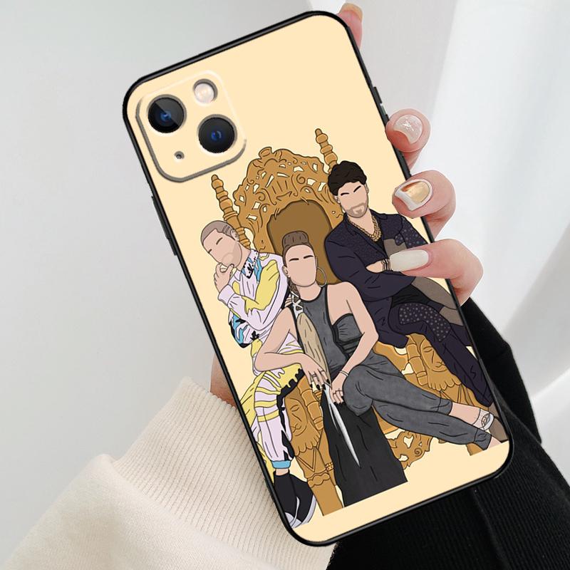 The Queen of Flow Phone Case For iPhone 11 12 13 14 15 16 Pro XS Max Mini Cover For iPhone X XR Plus Back Case
