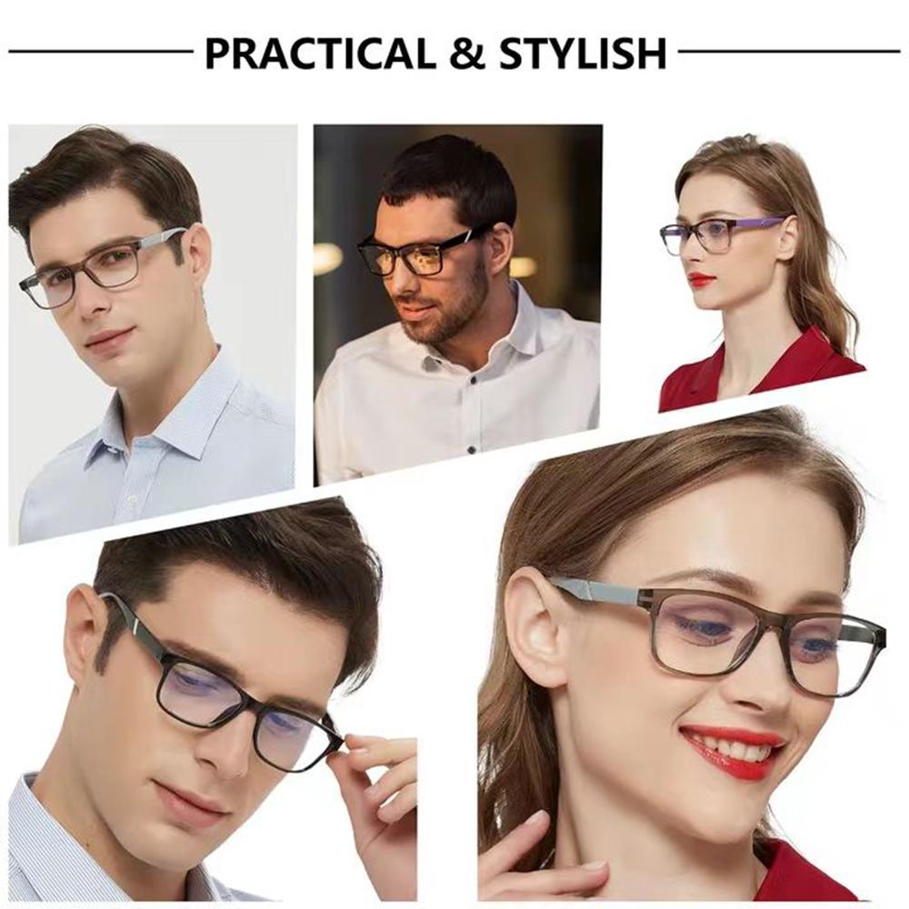 Fashion Reading Glasses for Women And Men Flexible Materials Frame Anti Glare Filter Lightweight Eyeglasses Quality Readers