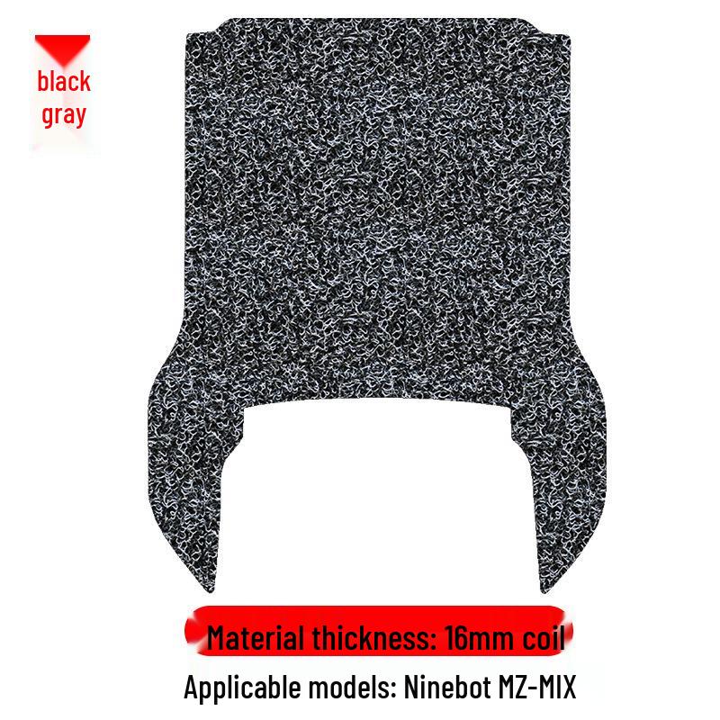 

Waterproof Non-Slip Pedal Mat for Ninebot MZMIX Electric Vehicle Black and Gray