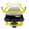 Heavy Duty Metal Cover for Samsung S26 S25 Edge S24 Ultra S23 S22 Plus S21 with Glass Screen Alloy Kickstand Shockproof Case