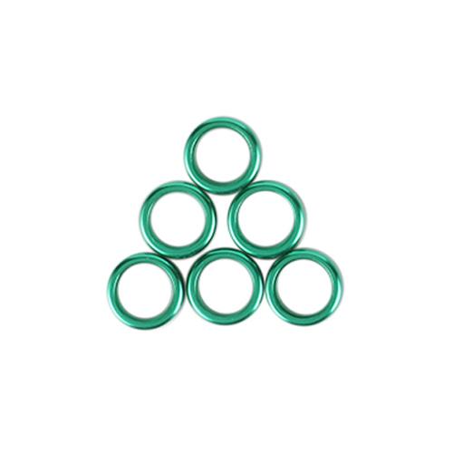 6 Farben DIY Angepasste Aluminium ID 8mm Vogel Fußringe Taube Papagei Fußringe Flugtraining Logo Wettbewerb Fußringe