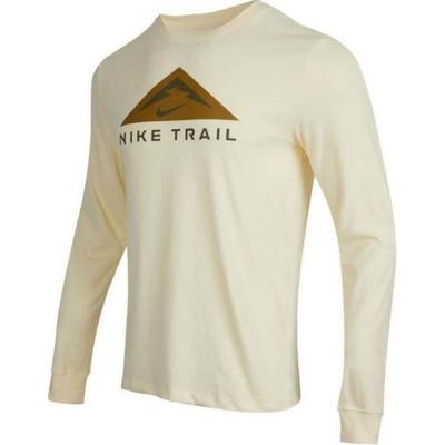 Alphabet Print Crew Neck Long Sleeve T-Shirt Men Tops White DV9382-113
