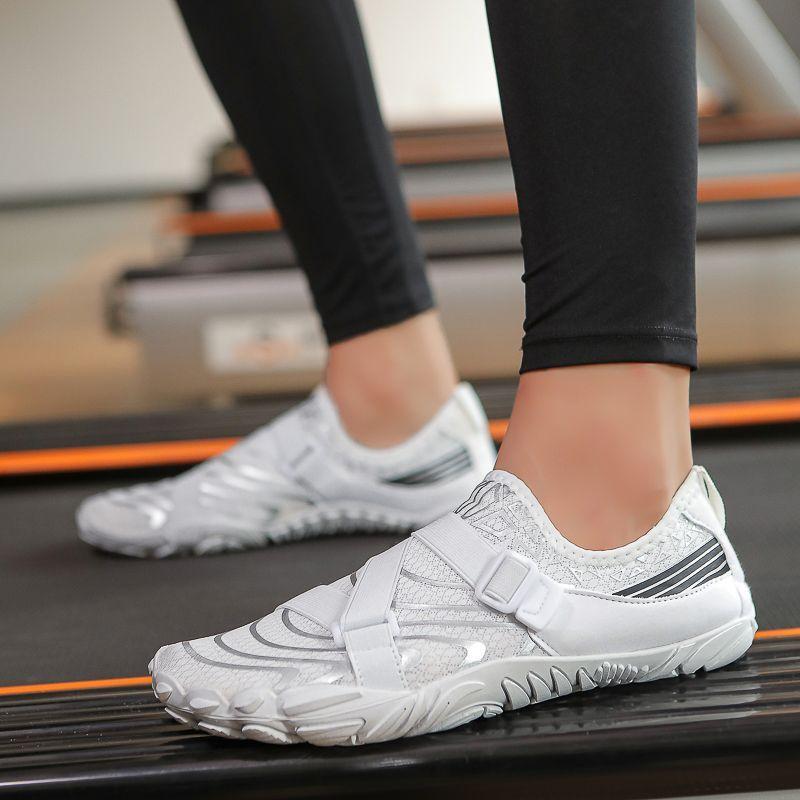 Indoor Fitness Shoes Silent Shock-Absorbing Treadmill Men's Home Exercise Pilates Aerobics Yoga Women's Canyoning