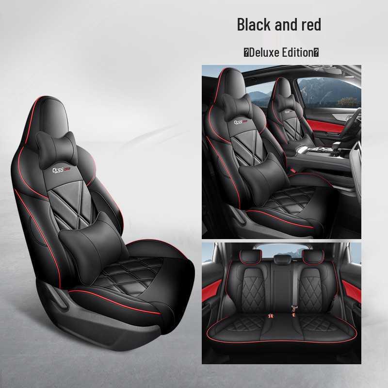 New Model Leather Car Seat Cushion for Chang'an CS55 PLUS - Five-Seater Seat Pad.