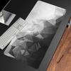 Schwarz-Weiß Gaming-Mauspad Gamer Speed Zubehör Tastaturunterlagen Verriegelungskante Computer-Mauspad Notizbuch Büro-Mausmatte