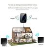 Wireless Home Doorbell, Self-Powered, Ultra-Long Range, No-Drill, 86 Type Design, Outdoor, Includes Elderly Call Button, One-to-Two System