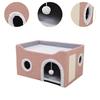 Cat Apartments, Kitten Apartment, Easy to Assemble, Foldable Decoration, Cube, Nest Tent for