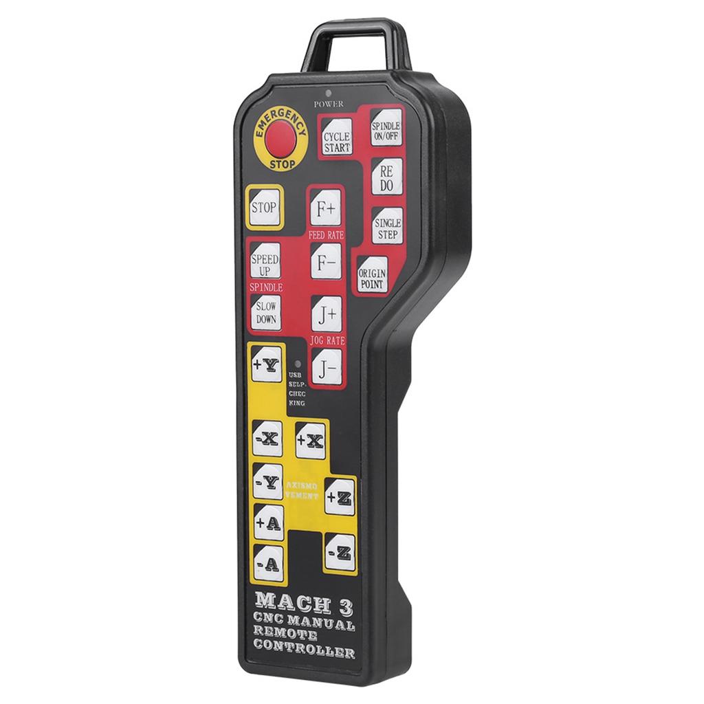 CNC Engraving Machine Manual Controller USB Connector 4 Axle Control for Mach3