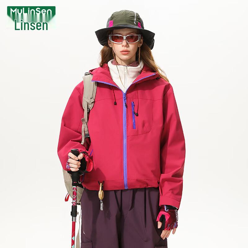 Женская outdoor куртка 3-в-1 MULINSEN с флисовой подкладкой L