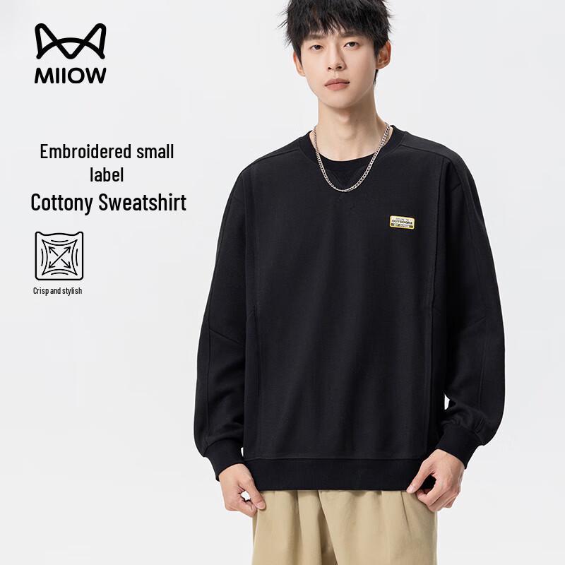 

Мужской повседневный свитшот с круглым вырезом MaoRen XL