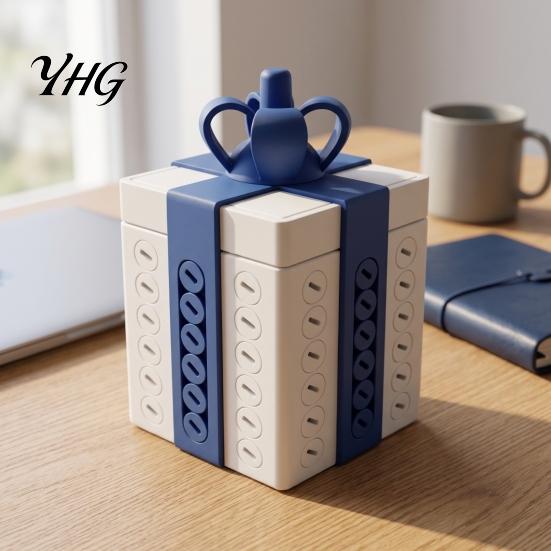Novelty Surprising Box for Parties Annoying Prank Puzzle Gift Box, 3D Printed Reusable Cash & Card Fun Friends Holder, Hilarious Challenge Funny