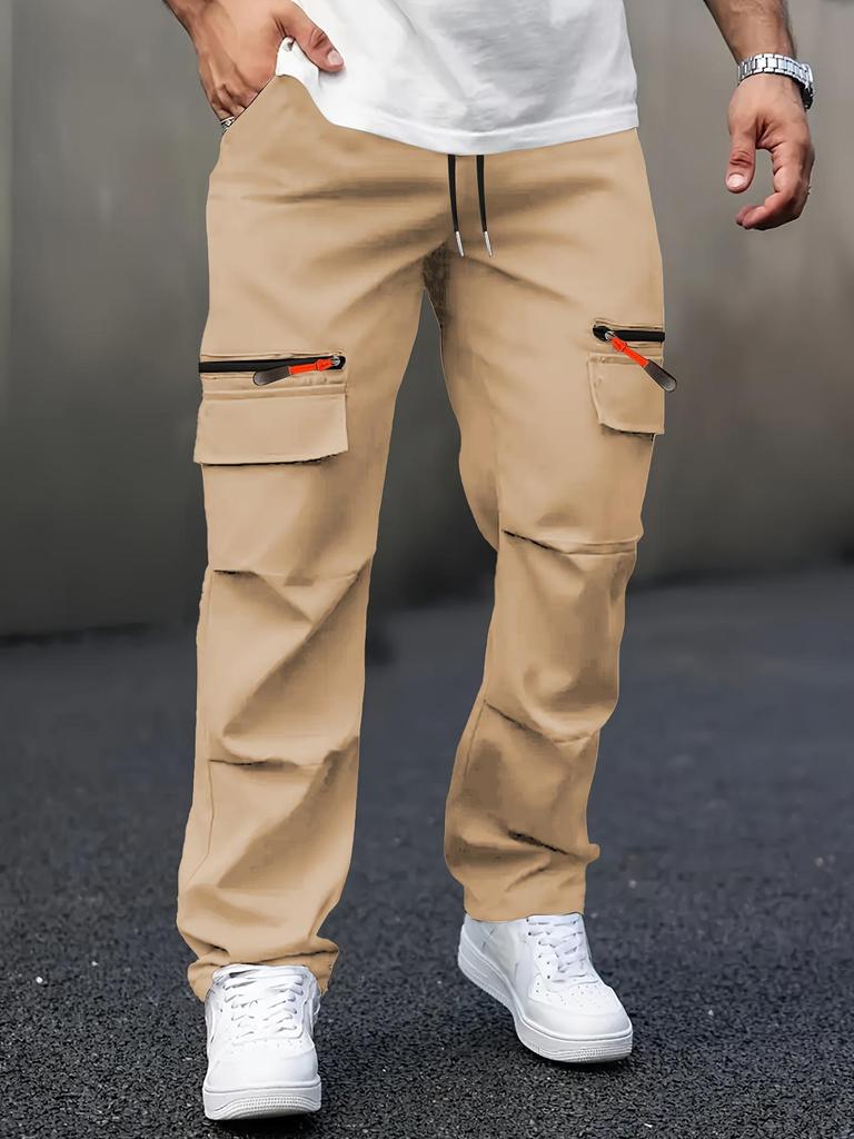 Men's Spring/Autumn Loose Fit Casual Jogging Work Pants