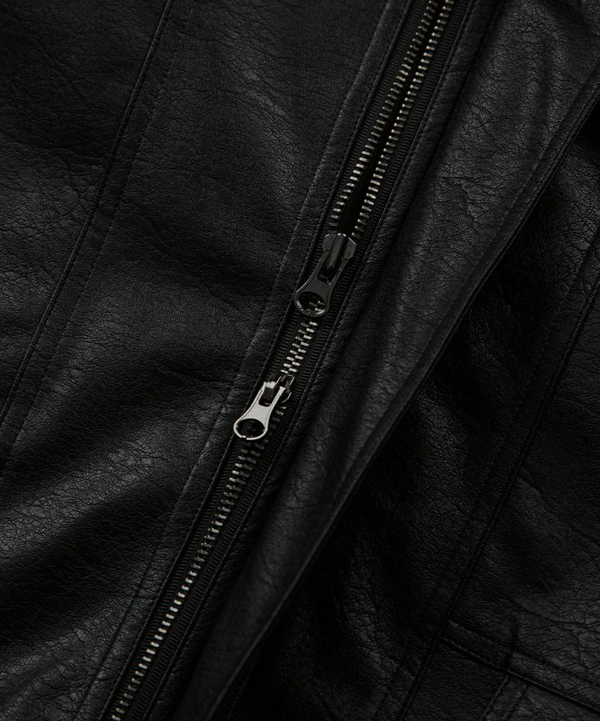 ASON Rilt Leather Jacket / Black