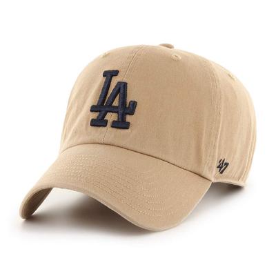 Forty Seven Brand Dodgers Clean Up Home Khaki and Sizes 55cm '47 Cap. Navy, - 61cm.