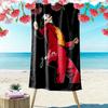 1pc JOKER Beach Towel, A Vibrant Beach Towel Suitable for Outdoor Activities, Camping, Hiking