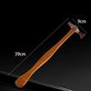 Car Bump Repair Alloy Steel Shaping Hammer Wooden Handle Leveling Hammer Seamless Repair Tool Sheet Metal Repair