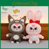 Baby Three Wolf Rabbit Plush Toys Stuffed Animal Doll Kids Decoration Gifts