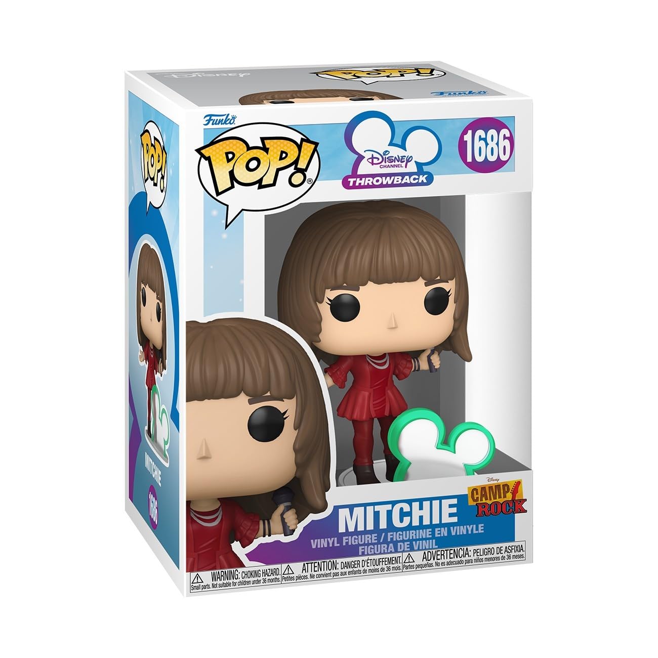 

Funko Camp Rock Mitchy Disney Icon Collectible Vinyl Figure Gift Idea Official Product Toy for Kids and Adults Disney Fan Model Figure for Collector