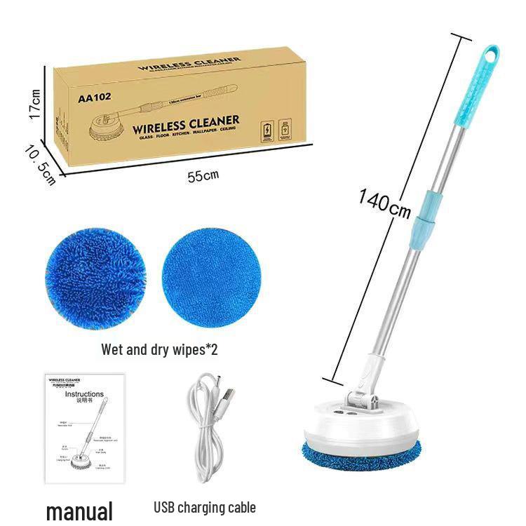 Wireless Electric Window and Glass Cleaning Robot for Home and Car