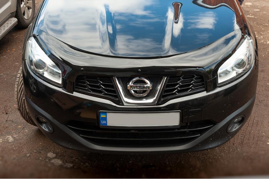 

Дефлектор капота (EuroCap) для Nissan Qashqai 2010-2014 рр.