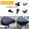 Bicycle Seat Waterproof Cover UV-protective Sunshade Cover Outdoor Sports Cycling Bicycle Saddle Rain Cover Elastic Dust Guard