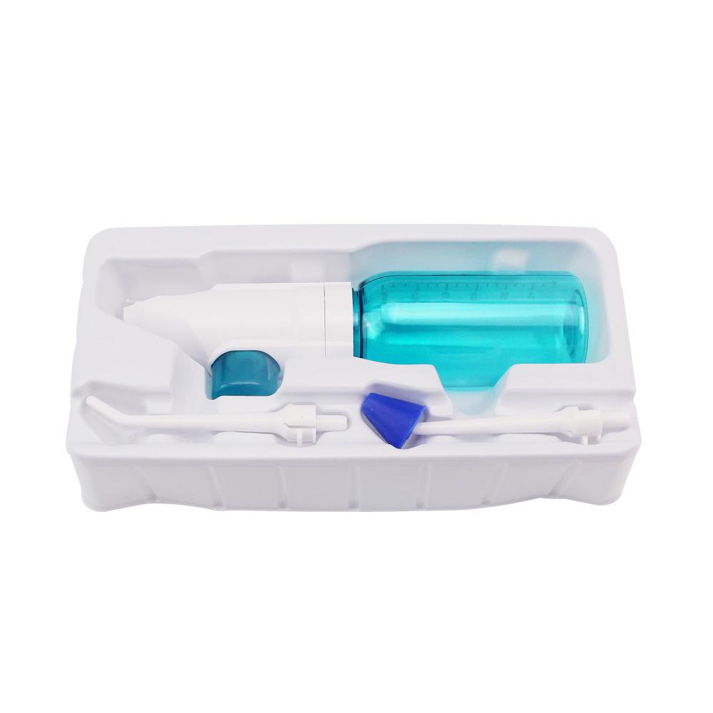 Household High Pressure Oral Irrigator Portable Teeth Clean Water Dental Floss Manual High Pressure Water Toothpick