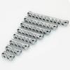 M8 M10 Pitch 1mm 2 3 4 5 6 7 8 10 Ways 4-12 Ports Zinc Alloy Resistance Oil Distributor Block Splitter Lubrication System