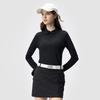 New FILA Golf Series Polo Shirt Women's Pitch Black A11W445211FBK