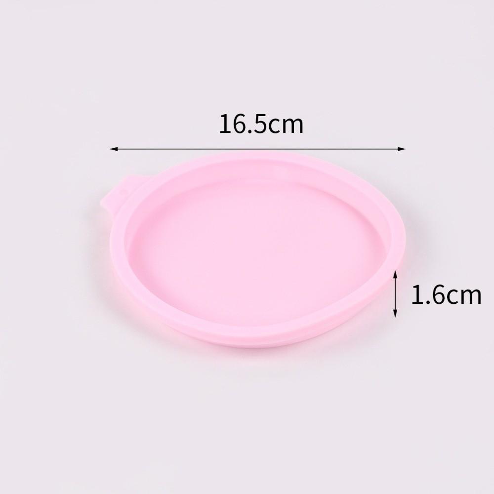 New 4/6/8inch Round Cake Mould Silicone DIY Silicone Cake Pan NonStick Surface Reusable Bakeware Mold Baking Tool