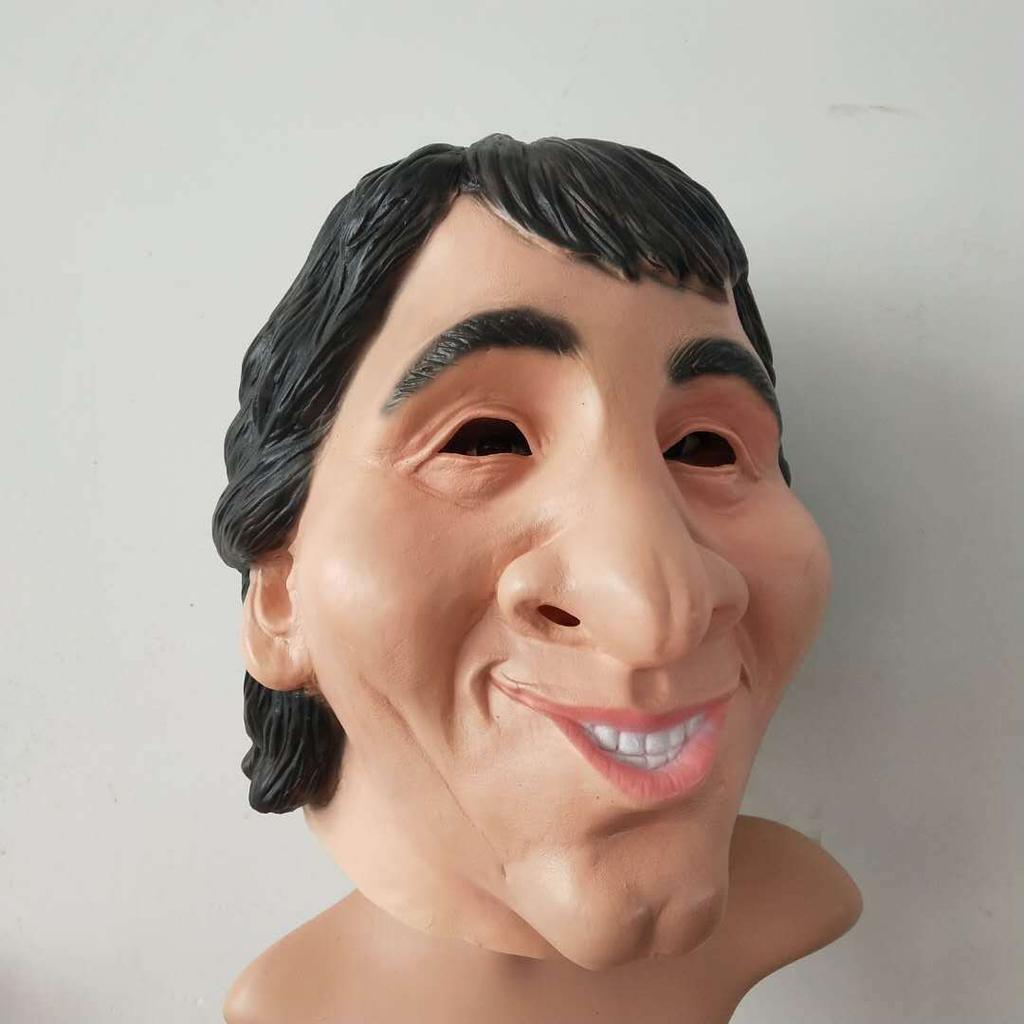 Lustige Latexmaske für Männer, Party-Kopfbedeckung