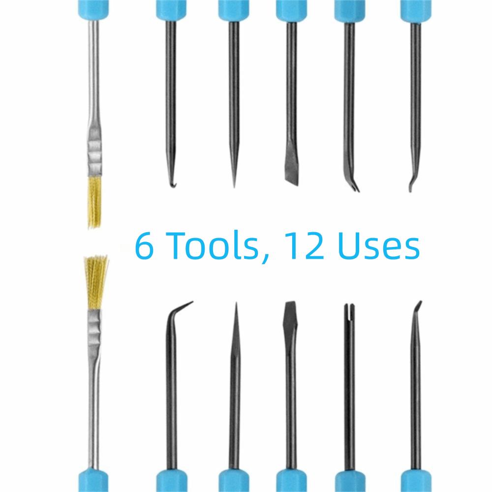 Carbon Steel PCB Cleaning Tool Black Oxide Soldering Aid Tool Desoldering Aid Tool  Soldering Work