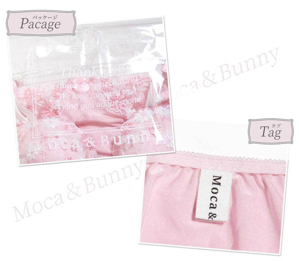 Moca Bunny Purple C85 Bra and Top and Bottom Floral Bra and Shorts Cute Bra and Underwear for Victory Underwear Adult Armpit High Cute Cleavage