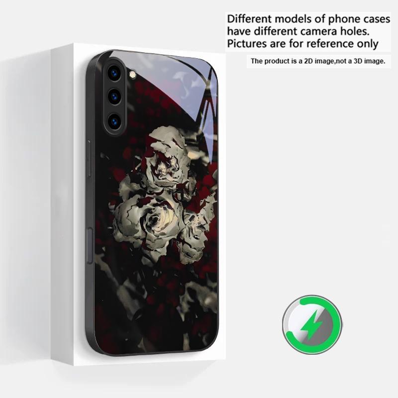 Bark texture texture Suitable For Samsung Galaxy S25 Ultra S20 FE S21 S22+ S23 Plus S24 S26 Edge magnetism Glass Phone Casee