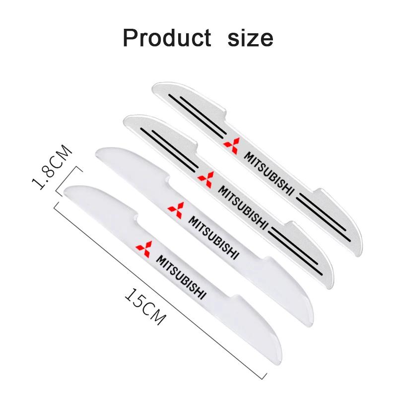 Car Door Side Anti-collision Reflective Stickers for Mitsubishi Lancer 9 10 ASX L200 Colt Pajero Outlander Eclipse Decoration