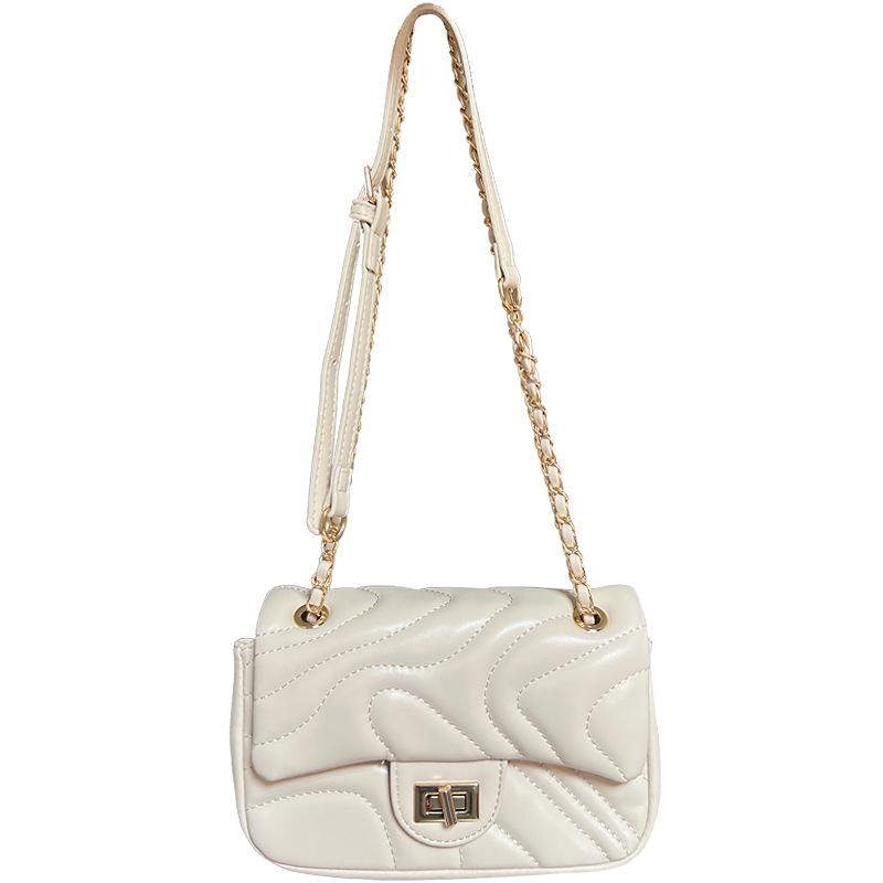 Spring and Summer Style Latest Small Size Fragrance Look Chain Bag Exquisite Texture Quality Small Bag Women's Fashionable Versatile Crossbody Bag