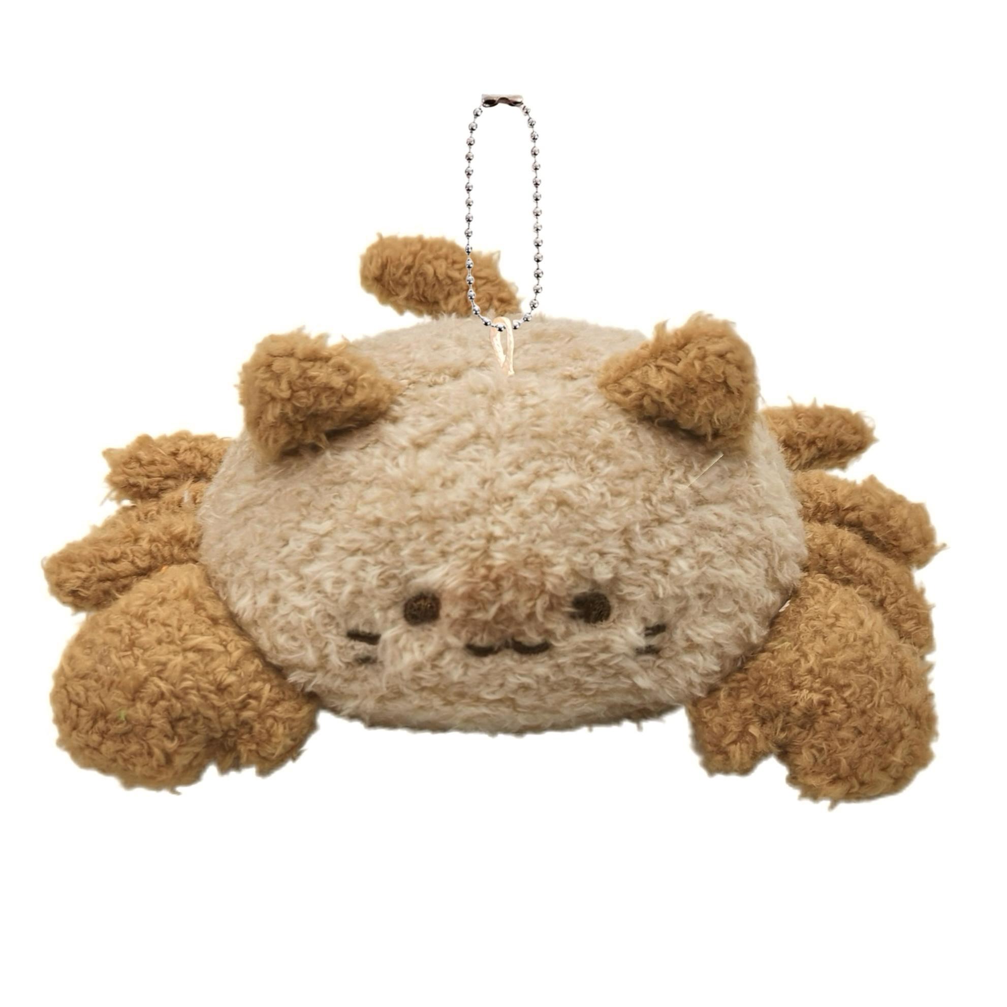

Cute Cat Crab Plush Toy Soft Stuffed Animal Pillow Doll For Girls Birthday Gift Home Sofa Car Office Desk Decoration Collectible