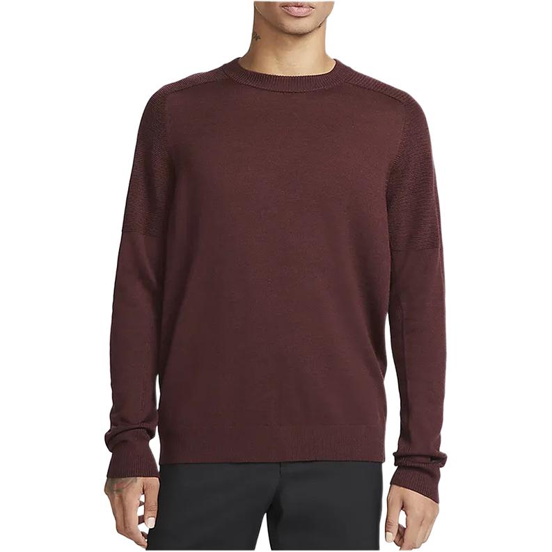 Nike Rundhals-Pullover Raglan Langarm Sweatshirt Herren Sweatshirt Braun Rot CU9783-652