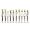 Cutting Burrs Tungsten Grinder Attachment Set Of 10 Heavy Duty 1/4 Inch Shank Carbide Burr For Woodworking Metalworking