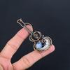 Dendrite Opal Pendant Gemstone Jewelry, 999 Copper Wire Wrapped Pendant, Handmade Jewelry Birthstone Pendant, Gift For Him