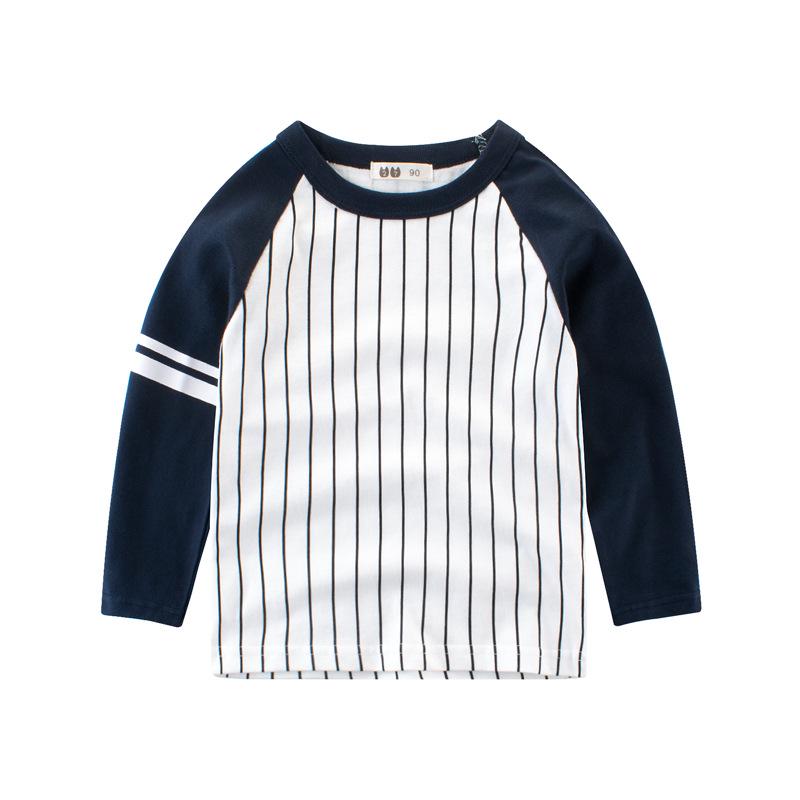 27kids Children s Korean-Style Long-Sleeve T-Shirt for Boys - Spring Collection 130cm