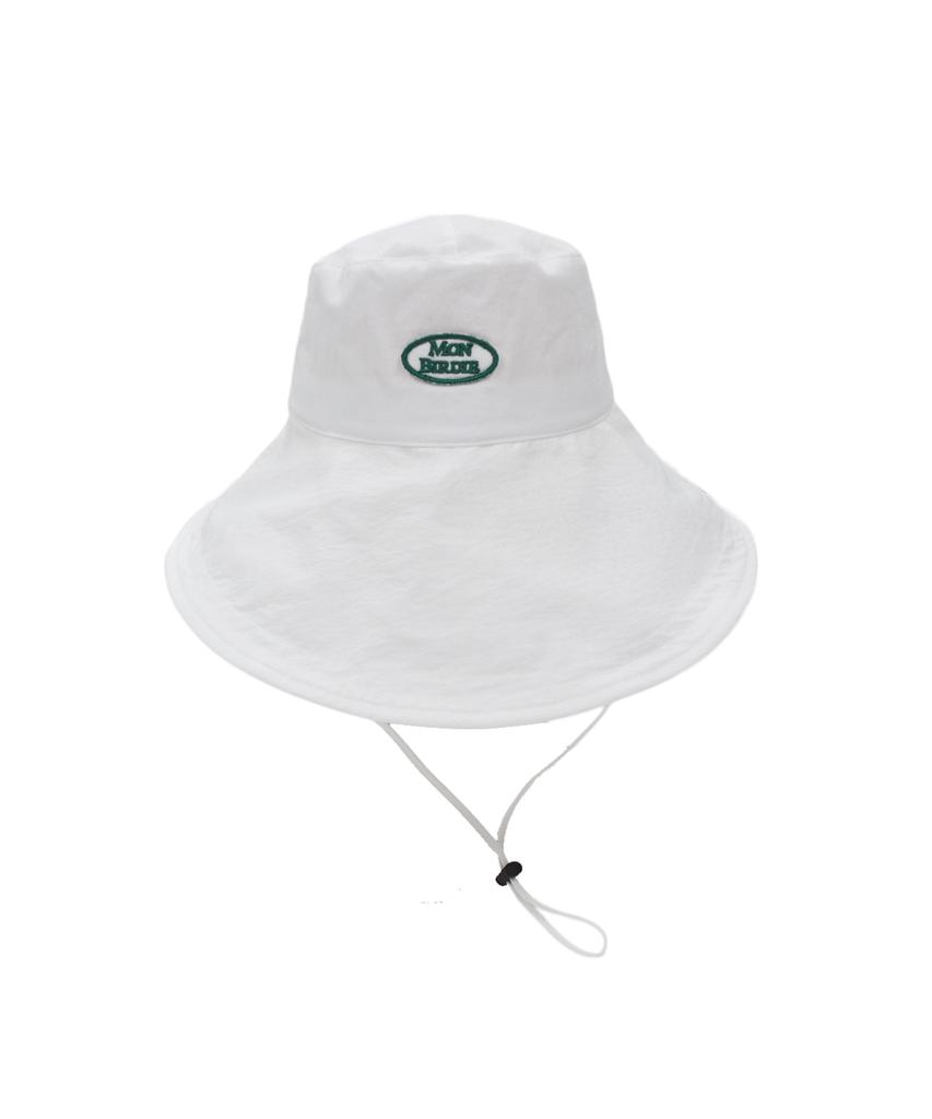 MONBIRDIE GOLF Pastel Nylon Cool Bucket Hat White