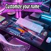 Custom Name Personalized Kpop Demon Hunter Pattern Mousepad, Laptop PC Desk Mat, Decorative Desk Mat for Home Keyboard Pad Gift