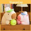 Sporty Plush Capybara Toy Cute Doll Girls Kids Sleeping Companion Gift Birthday